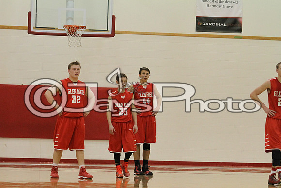 Glen Rose vs. Bismarck Boys 3A District Tournament 2-18-2015 (©Justin Manning) JWM_129