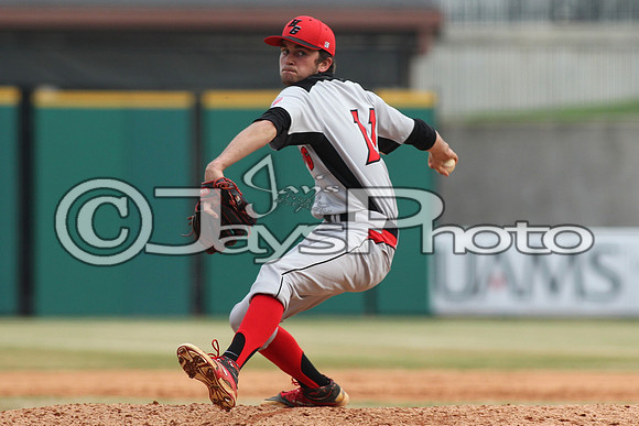 Harmony Grove vs. Episcopal Baseball (Dickey Stephens Park) 4-2-2015 (©Justin Manning) JWM_0265