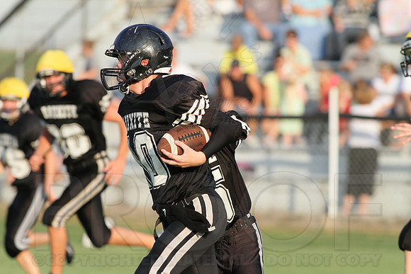 Bauxite Black-Gray games 4th, 5th, 6th, Junior high, Senior high scrimmage 8-22-13 (© Justin Manning) JWM0122