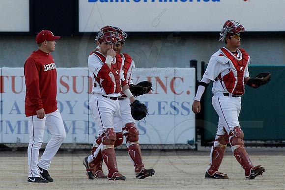 Miss Valley State @ Arkansas Baseball 3-27-13 (© Justin Manning) JWM0021