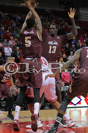 ULM @ Arkansas State Men's Basketball 2-21-2015 (©Justin Manning) JWM_070