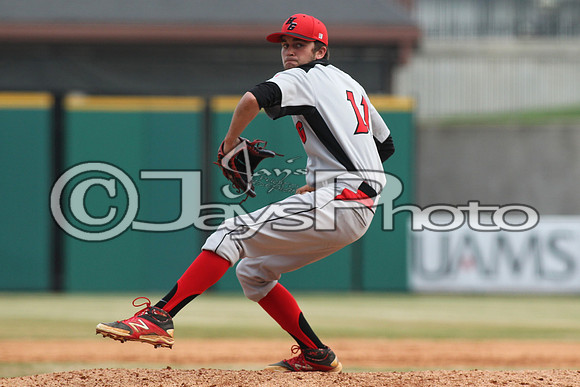 Harmony Grove vs. Episcopal Baseball (Dickey Stephens Park) 4-2-2015 (©Justin Manning) JWM_0251