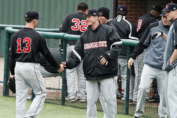 ASU @ UALR baseball 3-17-13 (© Justin Manning) JWM0372