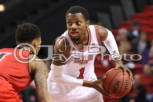 LA-Lafayette @ Arkansas State Men's 3-7-2015 (©Justin Manning) JWM_0486