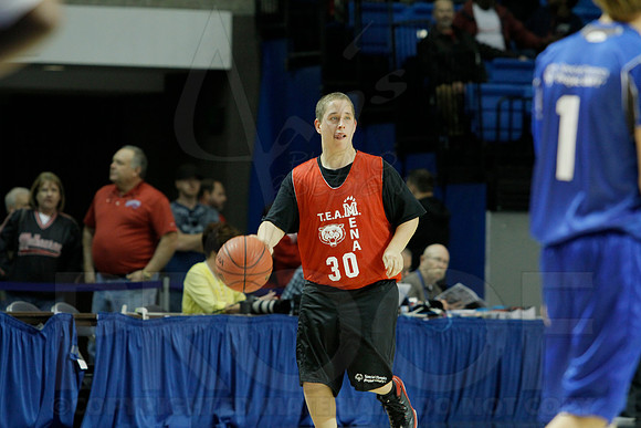 Exhibition Game Project Unify- Special Olympics- Mena vs Forrest City 3-14-2014 (© Justin Manning) JWM_0093