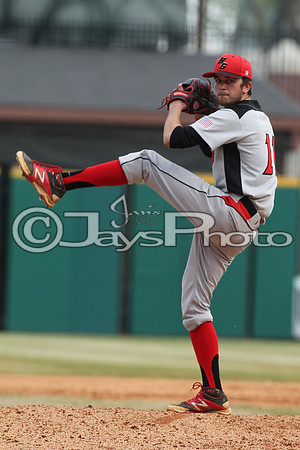 Harmony Grove vs. Episcopal Baseball (Dickey Stephens Park) 4-2-2015 (©Justin Manning) JWM_0271