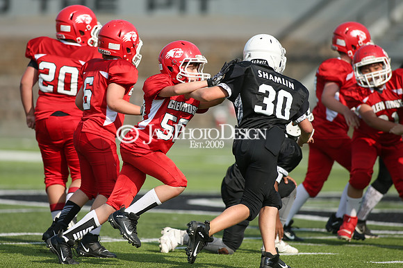 Glen Rose @ Bauxite Peewee 4th Grade football_0102