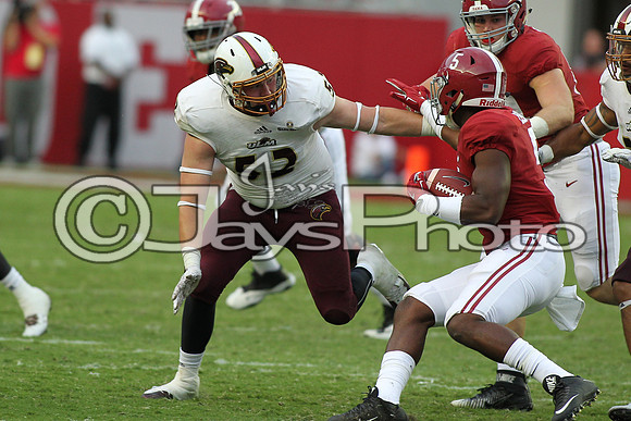 University of Louisiana-Monroe @ Alabama 9-26-2015 (©Justin Manning) JWM_0643