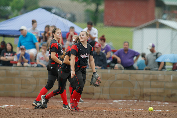 Rose Bud vs. Harmony Grove Regional Softball 5-9-2014 (© Justin Manning) JWM_0281