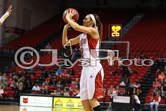 LA-Lafayette @ Arkansas State Women's 3-7-2015 (©Justin Manning) JWM_298