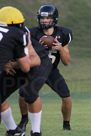 Bauxite Black-Gray games 4th, 5th, 6th, Junior high, Senior high scrimmage 8-22-13 (© Justin Manning) JWM0210
