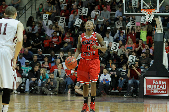 Arkansas State @ UALR Men's Basketball 3-1-2014 (© Justin Manning) JWM_0409