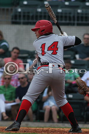 Harmony Grove vs. Episcopal Baseball (Dickey Stephens Park) 4-2-2015 (©Justin Manning) JWM_0032