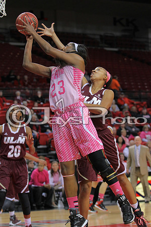 ULM @ Arkansas State Womans Basketball 2-21-2015 (©Justin Manning) JWM_276