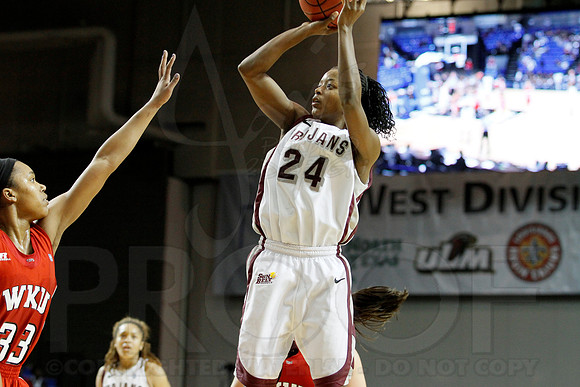 Western Kentucky vs. UALR Women's 3-10-13 JWM0106 (©Justin Manning)