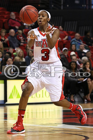 LA-Lafayette @ Arkansas State Women's 3-7-2015 (©Justin Manning) JWM_181