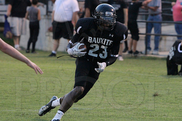 Bauxite Black-Gray games 4th, 5th, 6th, Junior high, Senior high scrimmage 8-22-13 (© Justin Manning) JWM0236
