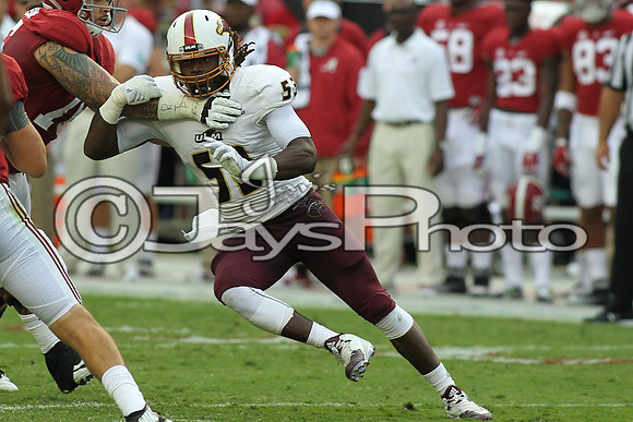 University of Louisiana-Monroe @ Alabama 9-26-2015 (©Justin Manning) JWM_0343