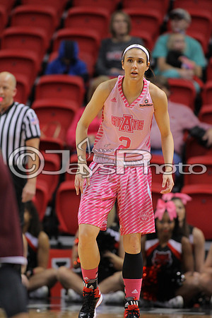 ULM @ Arkansas State Womans Basketball 2-21-2015 (©Justin Manning) JWM_257