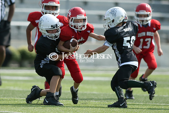 Glen Rose @ Bauxite peewee 3rd Grade football_0045