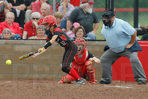 Rose Bud vs. Harmony Grove Regional Softball 5-9-2014 (© Justin Manning) JWM_0083