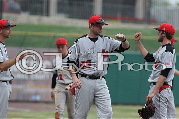Harmony Grove vs. Episcopal Baseball (Dickey Stephens Park) 4-2-2015 (©Justin Manning) JWM_0328