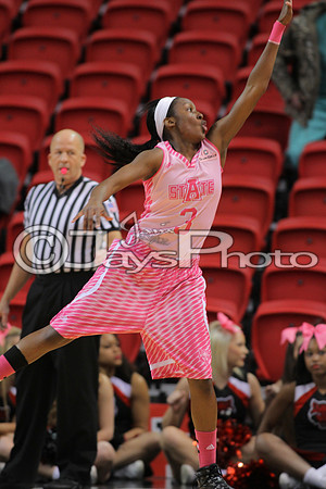 ULM @ Arkansas State Womans Basketball 2-21-2015 (©Justin Manning) JWM_232