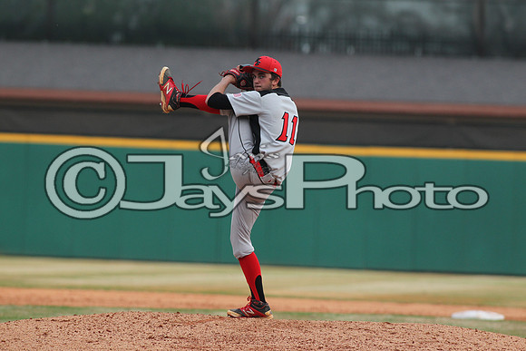 Harmony Grove vs. Episcopal Baseball (Dickey Stephens Park) 4-2-2015 (©Justin Manning) JWM_0354