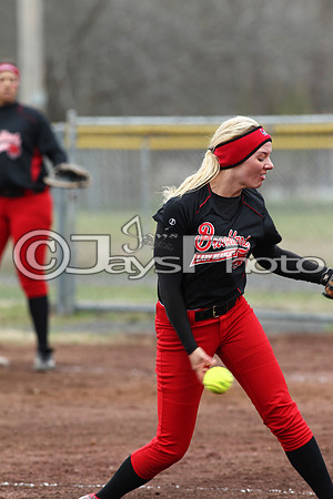 Bauxite vs. Brookland softball 3-28-2015 (©Justin Manning) JWM_0152