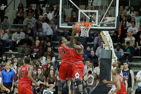 Arkansas State @ UALR Men's Basketball 3-1-2014 (© Justin Manning) JWM_0243