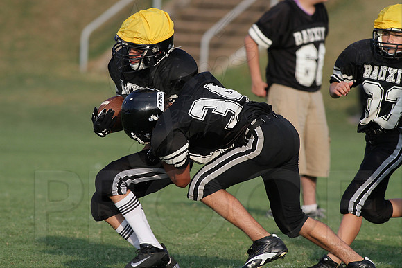 Bauxite Black-Gray games 4th, 5th, 6th, Junior high, Senior high scrimmage 8-22-13 (© Justin Manning) JWM0108