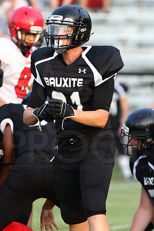 Harmony Grove @ Bauxite (Scrimmage) 8-26-2014 (©Justin Manning) JWM_29