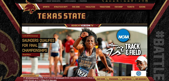 TexasStateBobcatsTrackpicture1