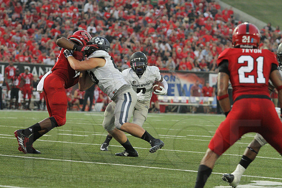 Utah State @ Arkansas State 9-20-2014 (©Justin Manning) JWM_249