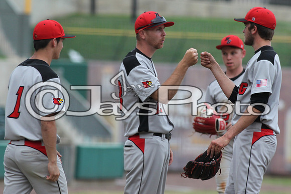 Harmony Grove vs. Episcopal Baseball (Dickey Stephens Park) 4-2-2015 (©Justin Manning) JWM_0330