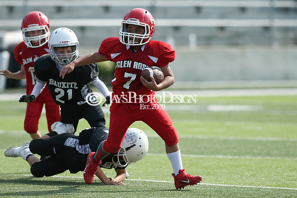 Glen Rose @ Bauxite peewee 3rd Grade football_0010
