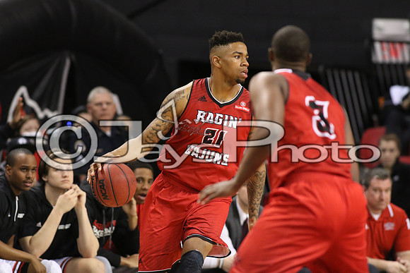 LA-Lafayette @ Arkansas State Men's 3-7-2015 (©Justin Manning) JWM_0269