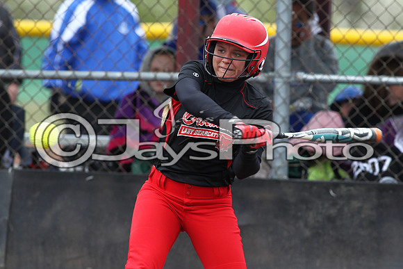 Bauxite vs. Brookland softball 3-28-2015 (©Justin Manning) JWM_0114