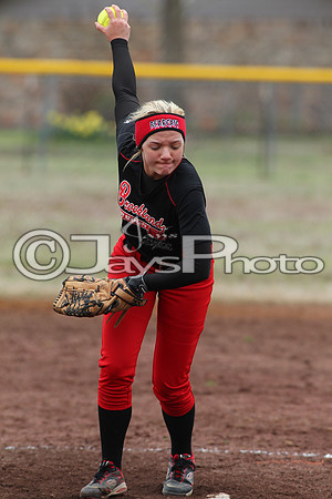 Bauxite vs. Brookland softball 3-28-2015 (©Justin Manning) JWM_0279