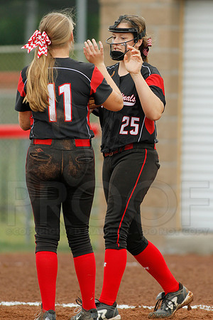 Rose Bud vs. Harmony Grove Regional Softball 5-9-2014 (© Justin Manning) JWM_0061