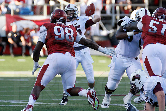 ULM @ Arkansas 9-8-12 (Justin Manning)305