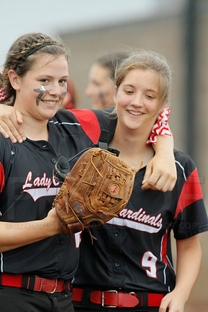 Rose Bud vs. Harmony Grove Regional Softball 5-9-2014 (© Justin Manning) JWM_0247