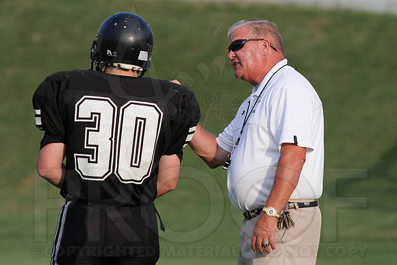 Bauxite Black-Gray games 4th, 5th, 6th, Junior high, Senior high scrimmage 8-22-13 (© Justin Manning) JWM0103