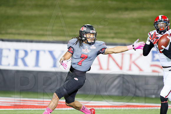 Louisiana Lafayette @ Arkansas State 10-22-13 (© Justin Manning) JWM0550