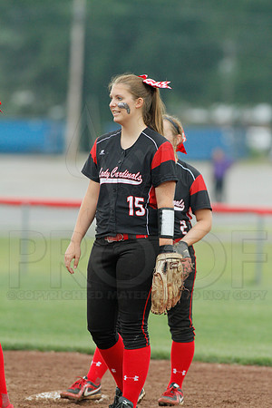 Rose Bud vs. Harmony Grove Regional Softball 5-9-2014 (© Justin Manning) JWM_0199