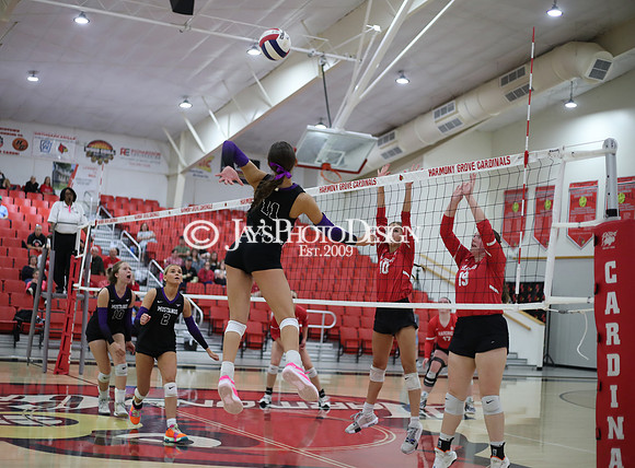 Harding Academy vs. Central Arkansas Christian (3A Volleyball South Regional Final) 10-24-24_JWM_0749