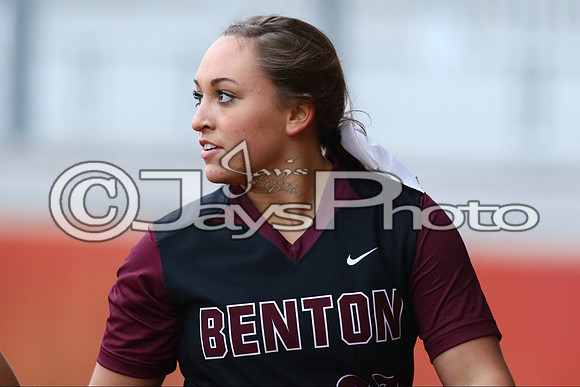 Vilonia @ Benton softball 3-3-2015 (©Justin Manning) JWM_046