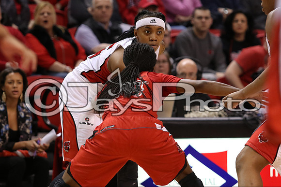 LA-Lafayette @ Arkansas State Women's 3-7-2015 (©Justin Manning) JWM_305