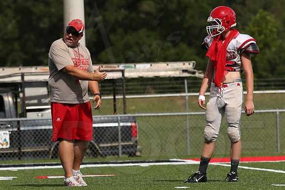 Glen Rose Football Practice 9-2-2014 (©Justin Manning) JWM_87