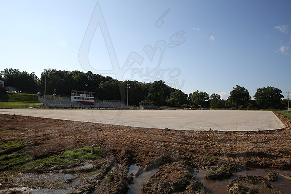 Glen Rose Football Field turf progress 8-11-2014 (©Justin Manning) JWM_11